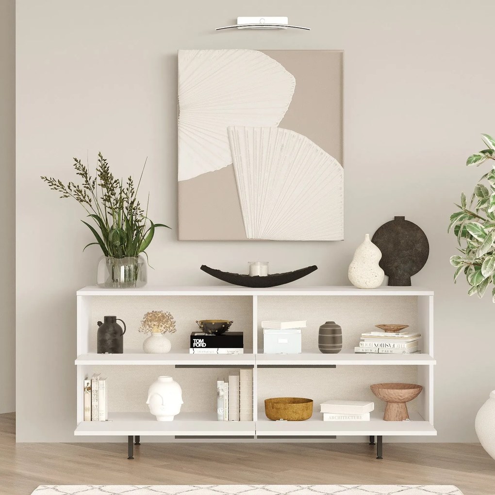 Console ON3 – Branco – 160 cm x 74,3 cm x 44,5 cm