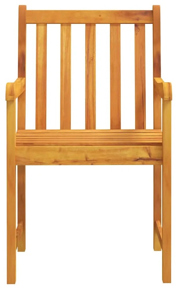Conjunto de Jantar 3 pcs Madeira Natural 100-200 cm