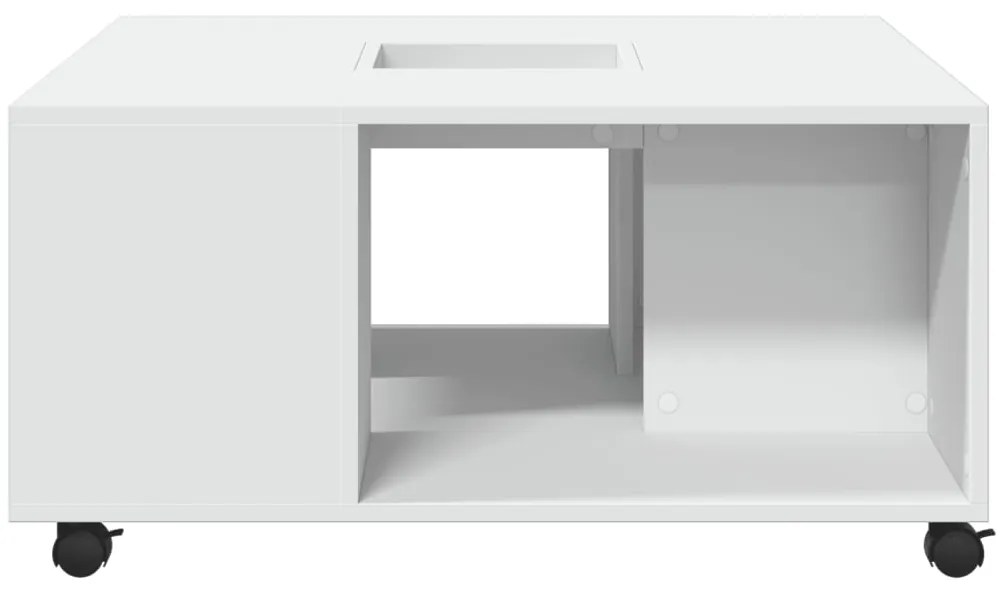 Mesa de centro 80x80x40 cm derivados de madeira branco