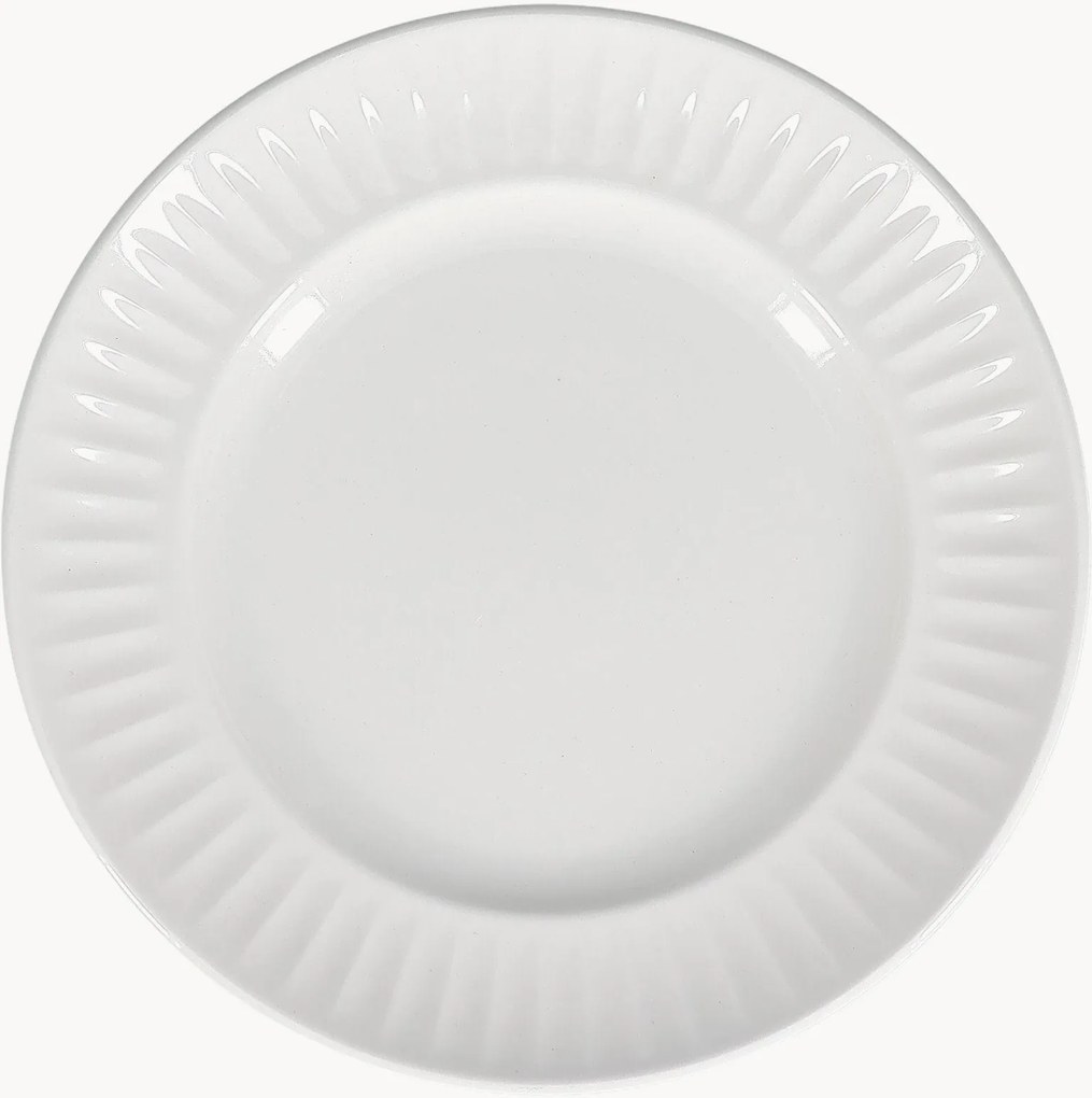 Pratos de jantar em porcelana Solar, conjunto de 6