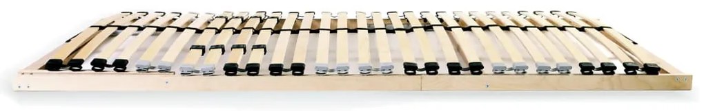Estrados de ripas 2 pcs com 28 ripas 7 zonas 80x200 cm