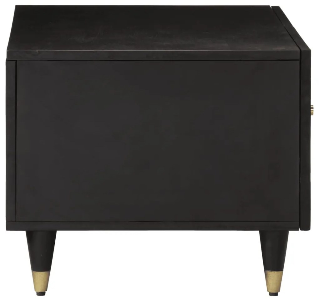 Mesa de centro 80x50x40 cm madeira de mangueira maciça