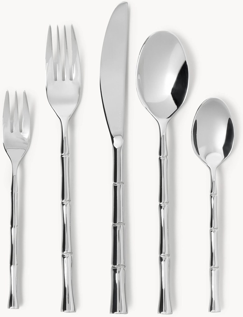 Conjunto de talheres polido Orso, vários tamanhos