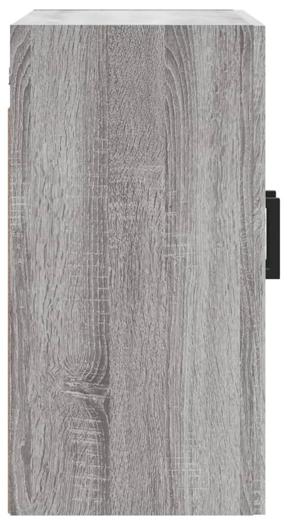 Armário de parede 60x31x60 cm derivados madeira cinzento sonoma