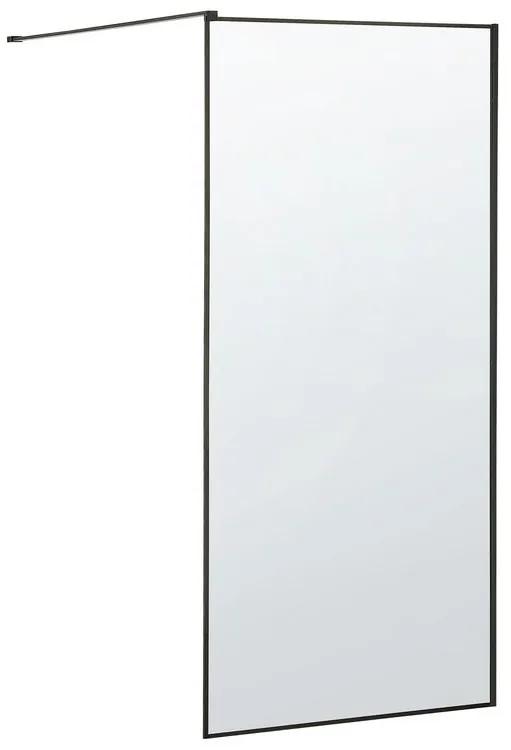 Painel de duche em vidro temperado 90 x 190 cm WASPAM Beliani