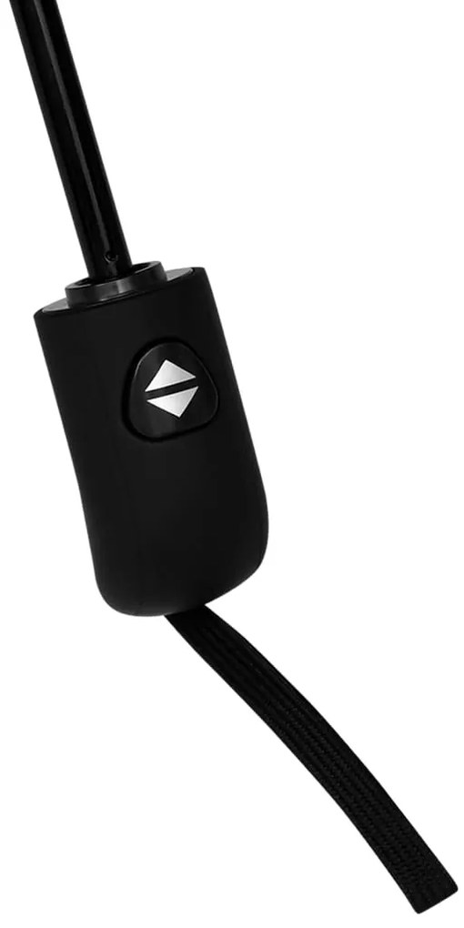 Guarda-chuva dobrável automático 95 cm preto