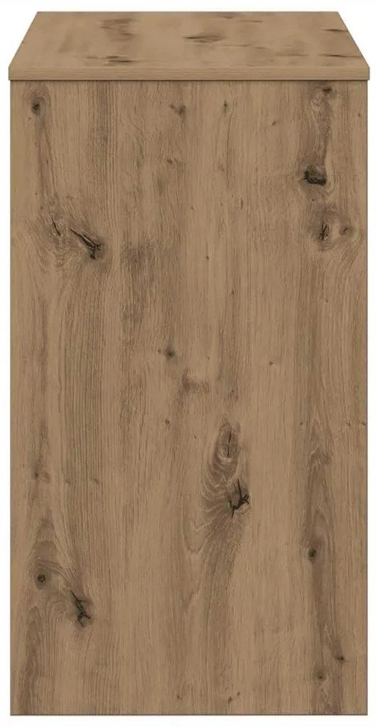 Secretária 90x40x72 cm derivados madeira carvalho artisiano