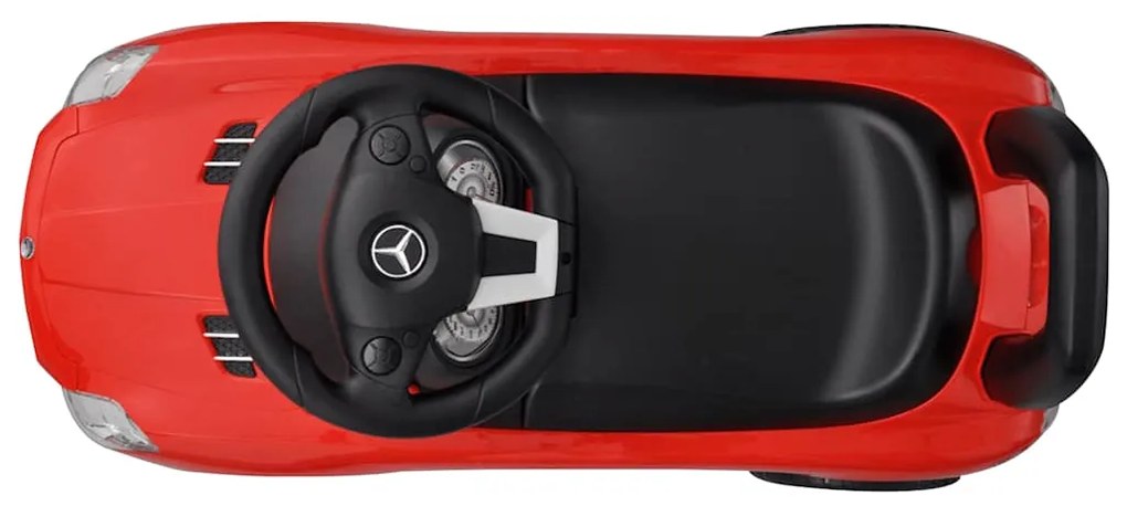 Carro para crianças a pedais vermelho