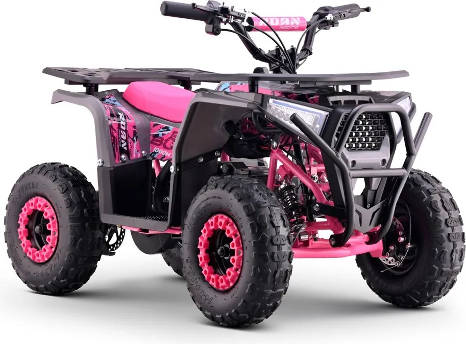 MINI MOTO 4 PARA CRIANÇAS electrica BULL 1000W Rosa