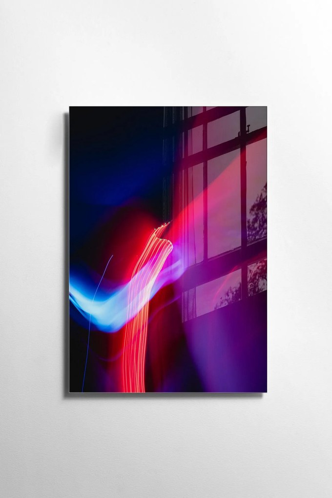 Pintura Decorativa em Vidro Temperado UV-011 – Multicolor – 70 x 100 c