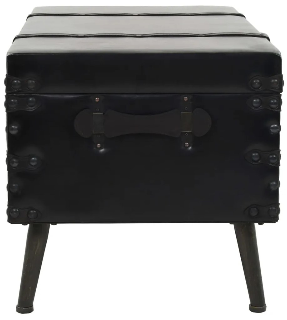 Mesa de centro em MDF e aço 102x51x48 cm
