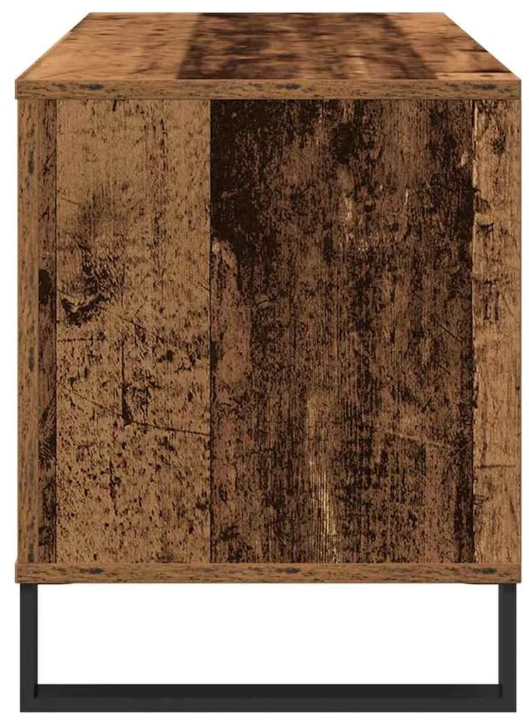 Armário de Registro vidaXL Madeira Antiga 100x38x48 cm Madeira de Enge