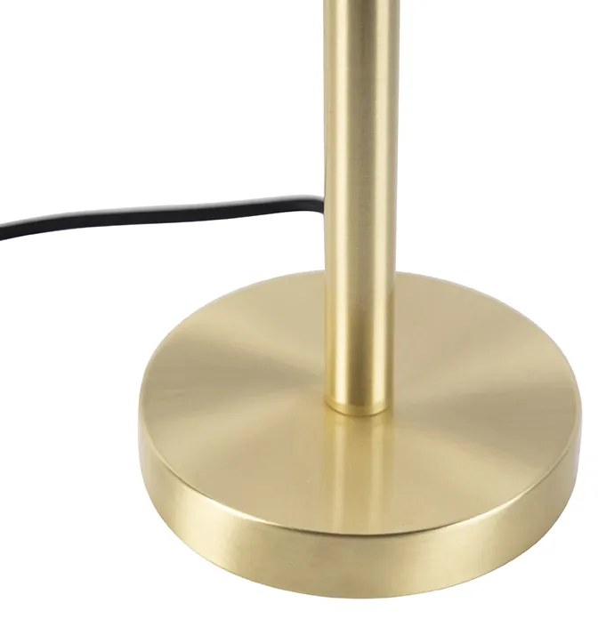 Candeeiro de mesa clássico em latão sem abajur - Simplo