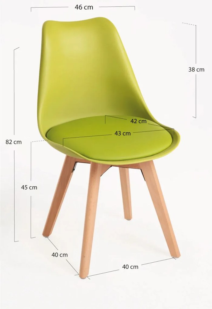 Cadeira Synk Basic - Verde Claro
