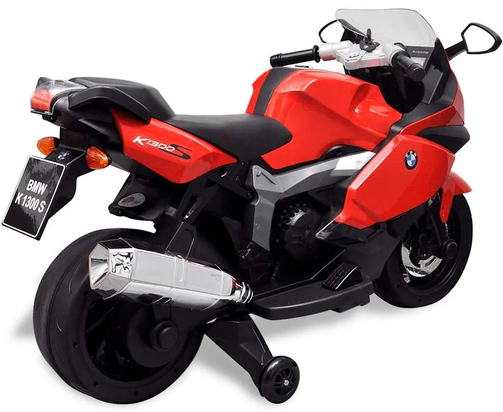 Motocicleta eléctrica BMW 283 para crianças- vermelho 6V