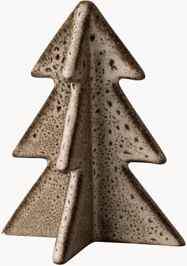 Objeto decorativo de Natal em cerâmica Winter Tree, vários tamanhos