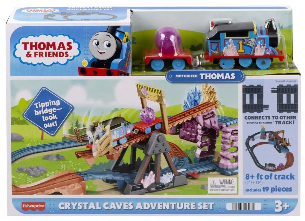 Pista de comboio Mattel Motorized Thomas
