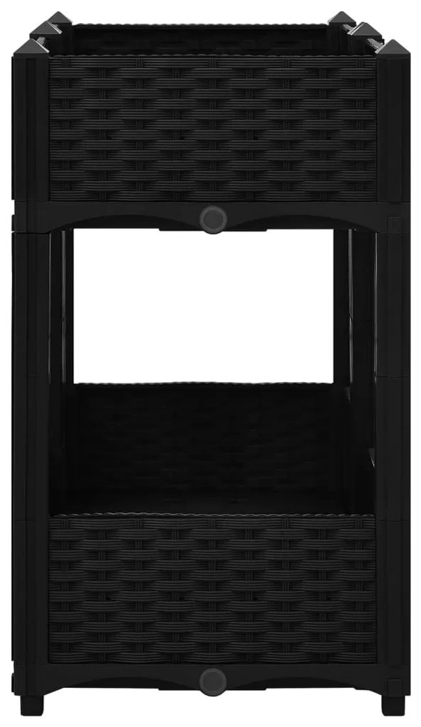 Canteiro elevado 80x40x71 cm polipropileno