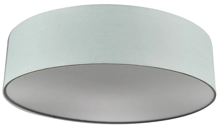 Candeeiro de teto verde 40 cm com LED - Drum LED Moderno