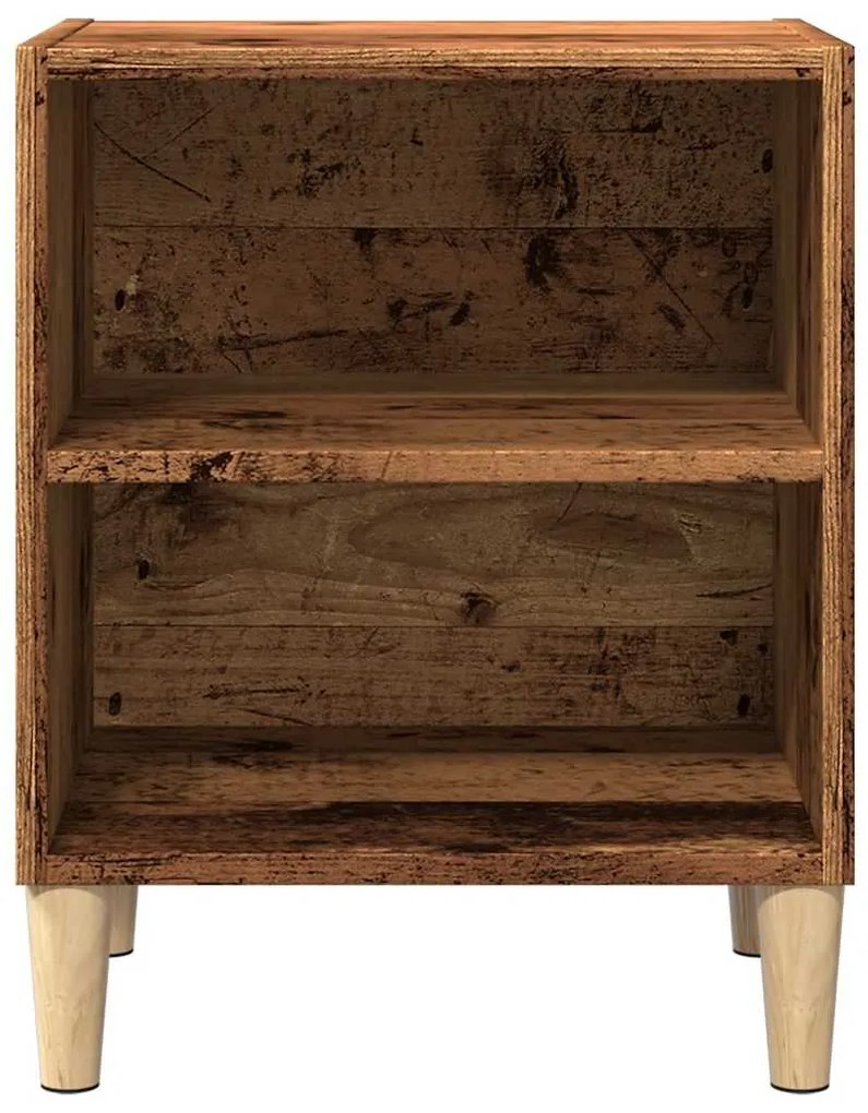 Mesa de cabeceira madeira velha 40x30x50 cm madeira trabalhada