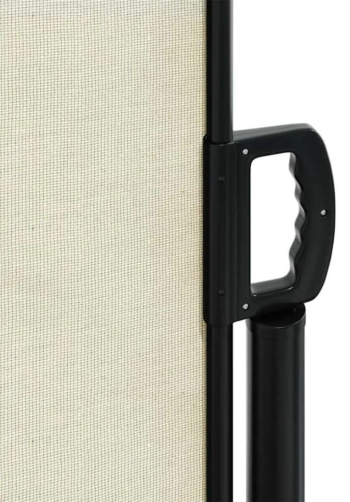 Toldo lateral retrátil 160x500 cm cor creme