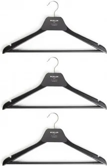 Pack De 6 Cabides Em Madeira Orig Preto - Sklum