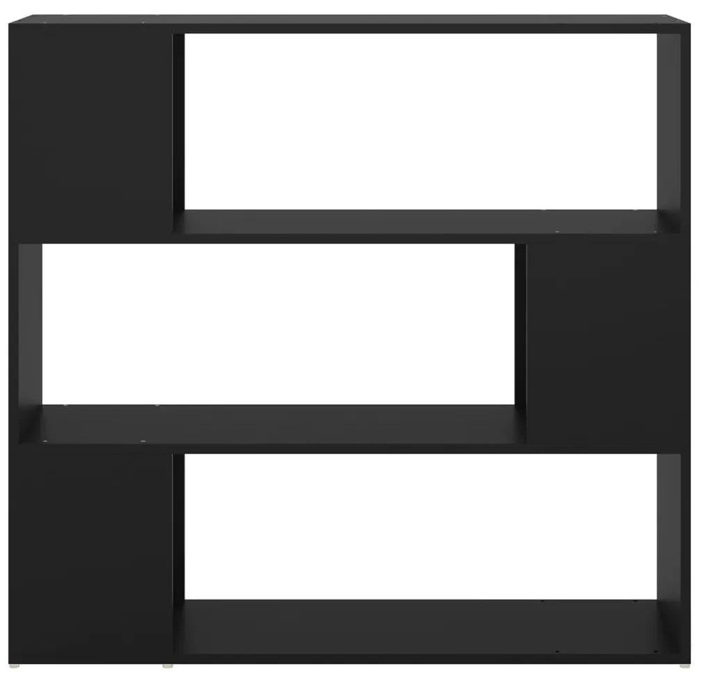 Estante/divisória 100x24x94 cm preto