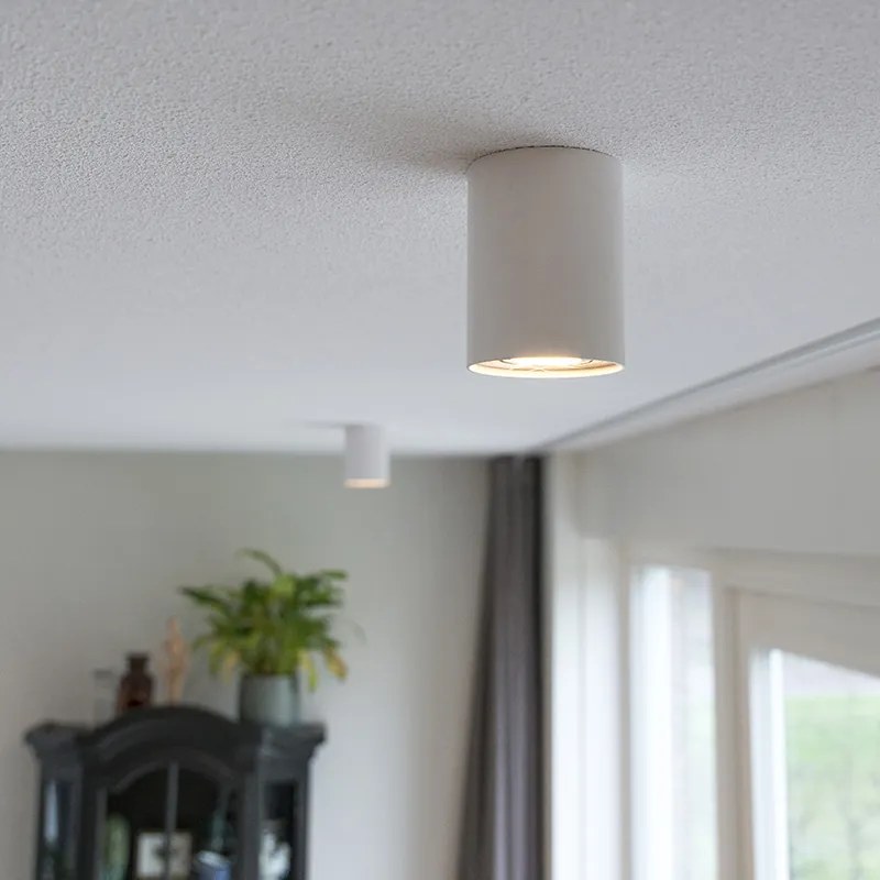 Conjunto de 4 focos brancos rotativos e inclináveis - Rondoo up