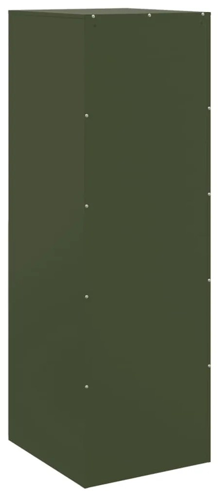 Aparador 34,5x39x107 cm aço verde azeitona