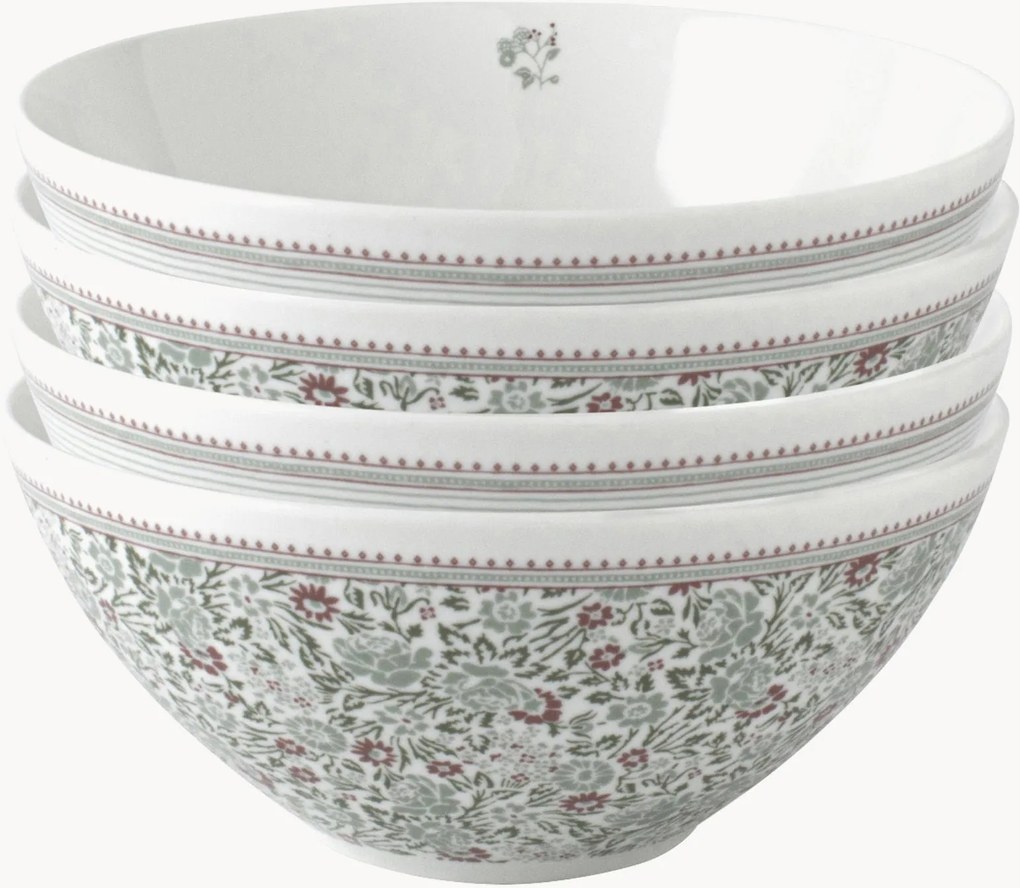 Taças em porcelana Gift, conjunto de 4