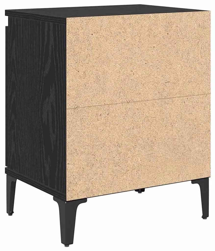 Mesa de cabeceira Carvalho Preto Carvalho preto Madeira feita