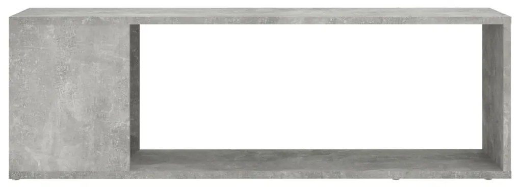 Móvel de TV 100x24x32 cm derivados de madeira cinzento cimento