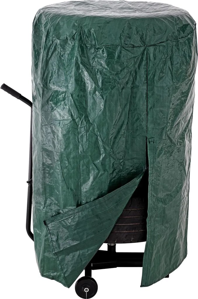 Suporte para jantes em alumínio preto até 225 mm, 116 x 53 x 79 cm Com capa protetora