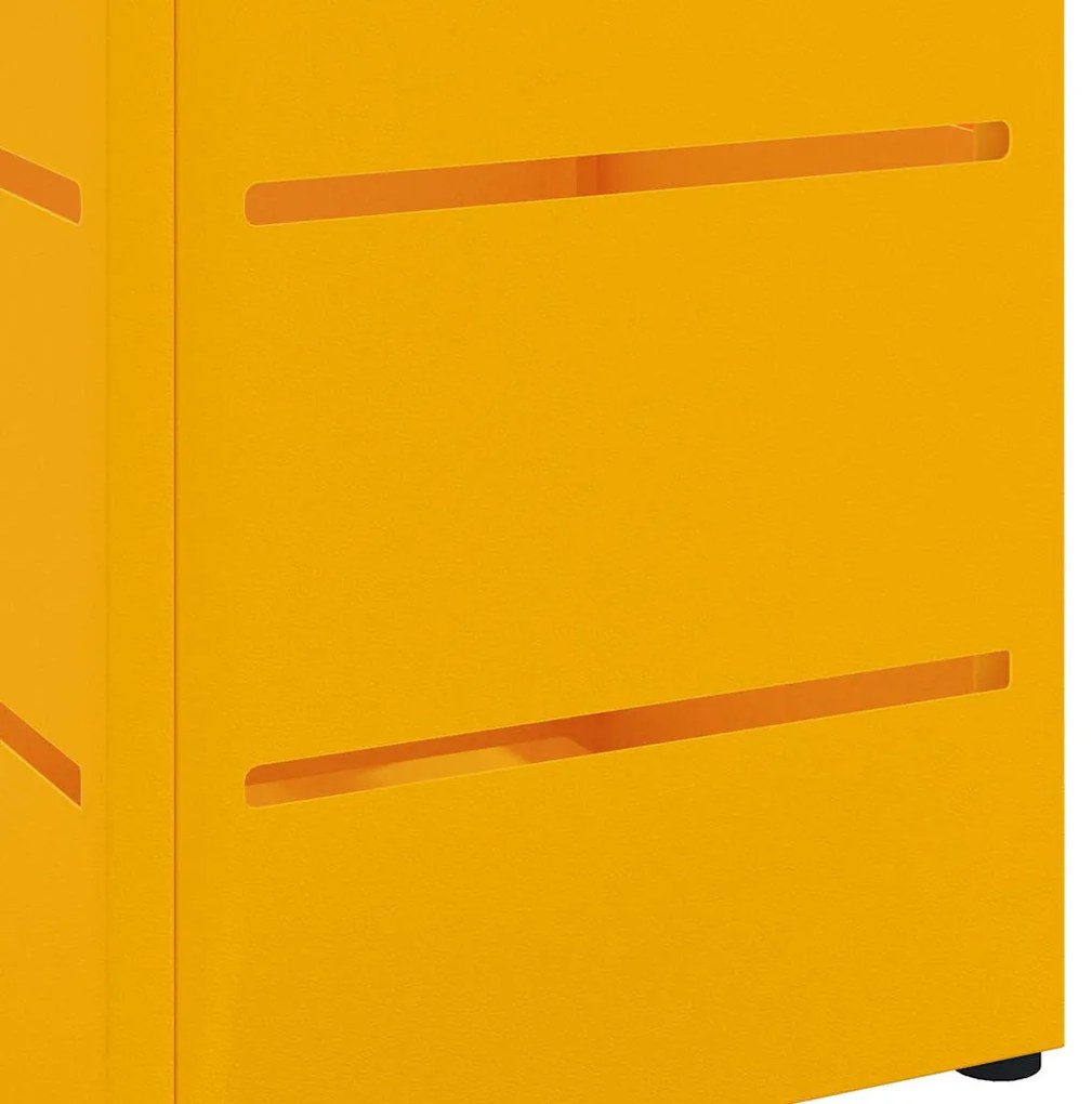 Suporte para Guarda-Chuva Amarelo Mostarda Metal Padrão