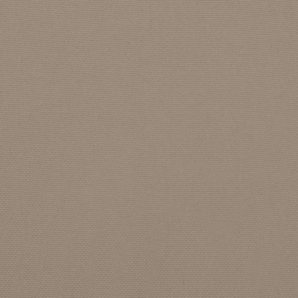 Almofadão para paletes 50x40x12 cm tecido castanho-acinzentado