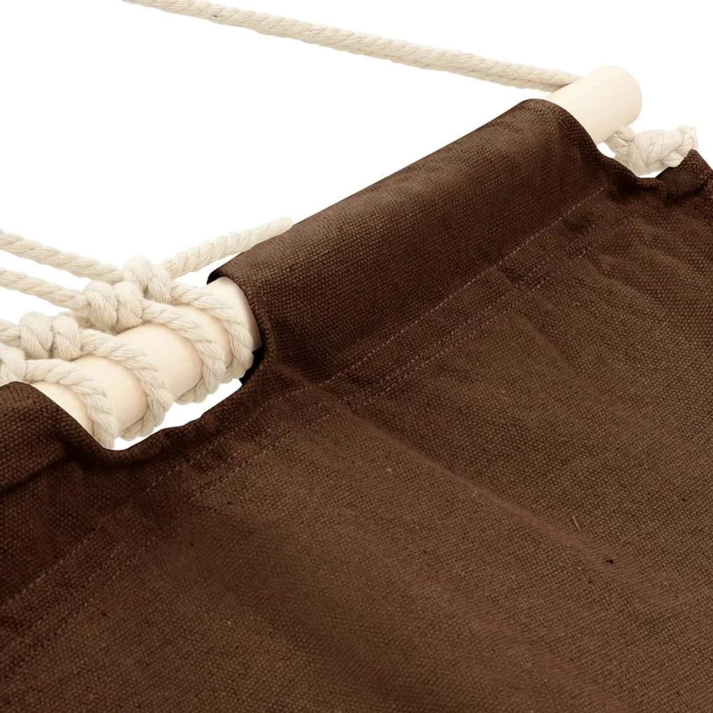 Rede com barras 210 x 150 cm castanho