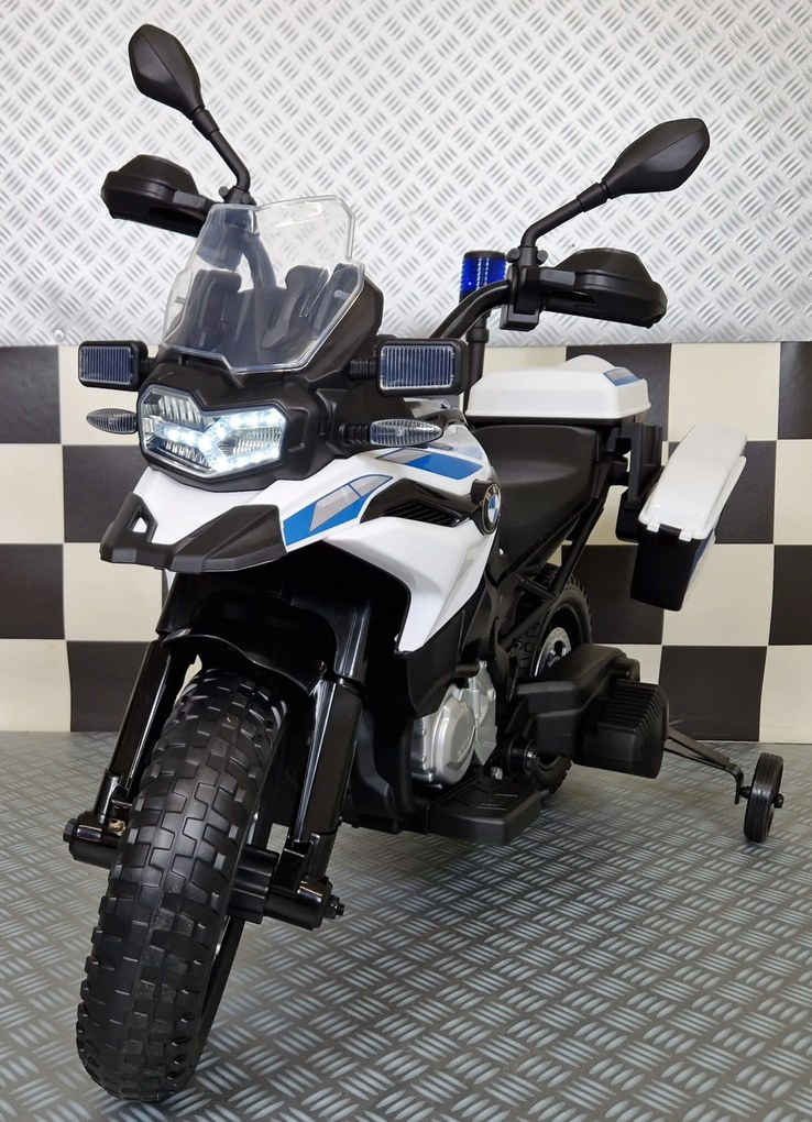 Mota Policia Eletrica Infantil BMW F850 12 volts