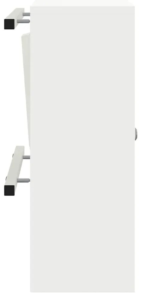 caixa de correio Branco 30 x 23 x 55 cm Aço