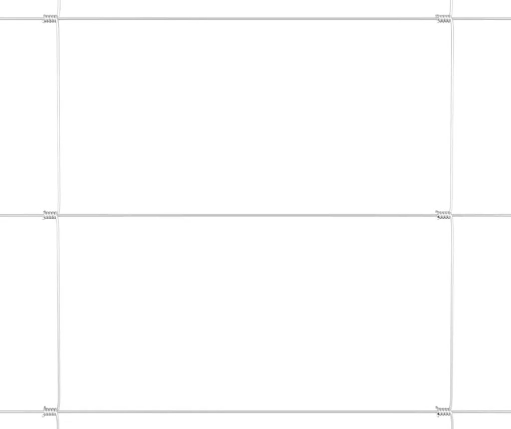 Cerca de Campo 1,2x25 m de Aço Galvanizado