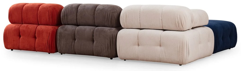 Sofá de Canto Doblo – Vermelho, Branco, Azul, Cinzento – 300x200 cm