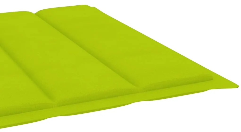 Espreguiçadeira de jardim com mesa e almofadão pinho impregnado