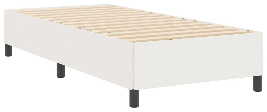 Cama vidaXL Creme 90x200 cm em Tecido Corduroy