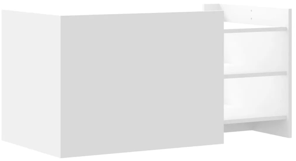 Mesa de centro 100x50x50 cm derivados de madeira branco