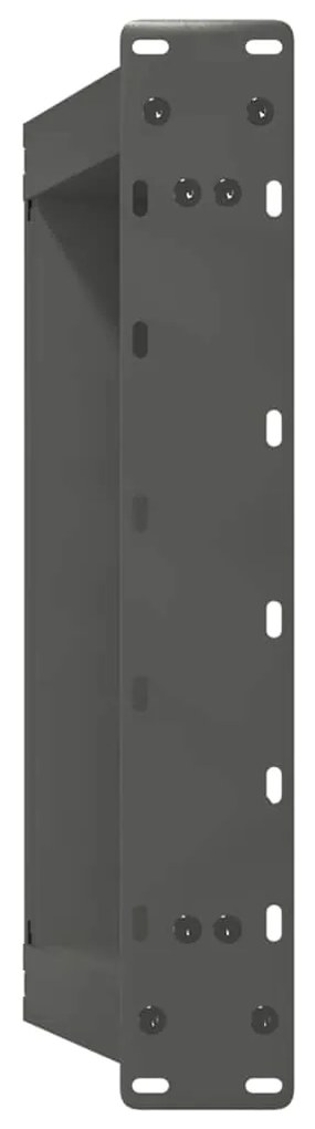 Pés para mesa de centro em forma de U, 2 peças, antracite, 50x(30-31)