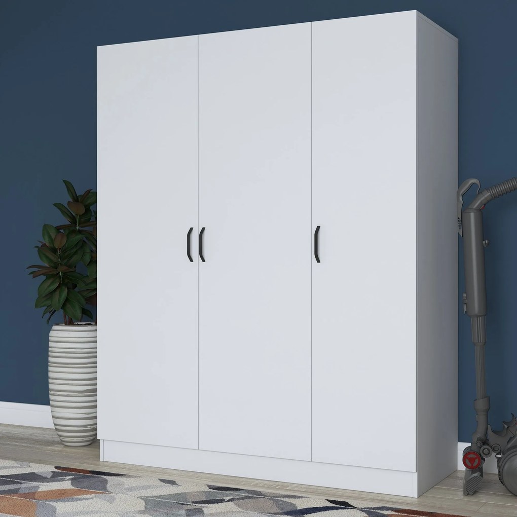 Roupeiro BA105 – Branco – 145x181,8x55 cm