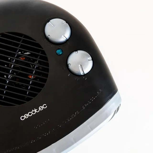 Termoventilador com 2000 W ReadyWarm 2000 Max Horizon Black com 3 modos de funcionamento Preto