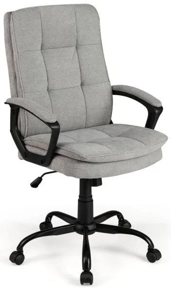 Armário de arquivo com fechadura, organizador de armazenamento lateral móvel - preto