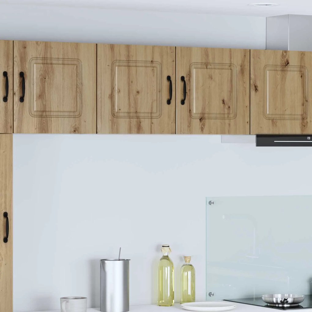 vidaXL Armário de Cozinha Kalmar Carvalho Artesanal 80 x 31 x 40 cm