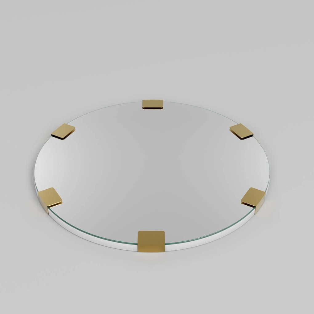 Espelho Chakra – Dourado – 60 cm