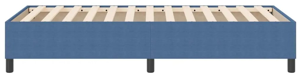 Cama Box Spring vidaXL Azul 100x200 cm em Veludo Corduroy